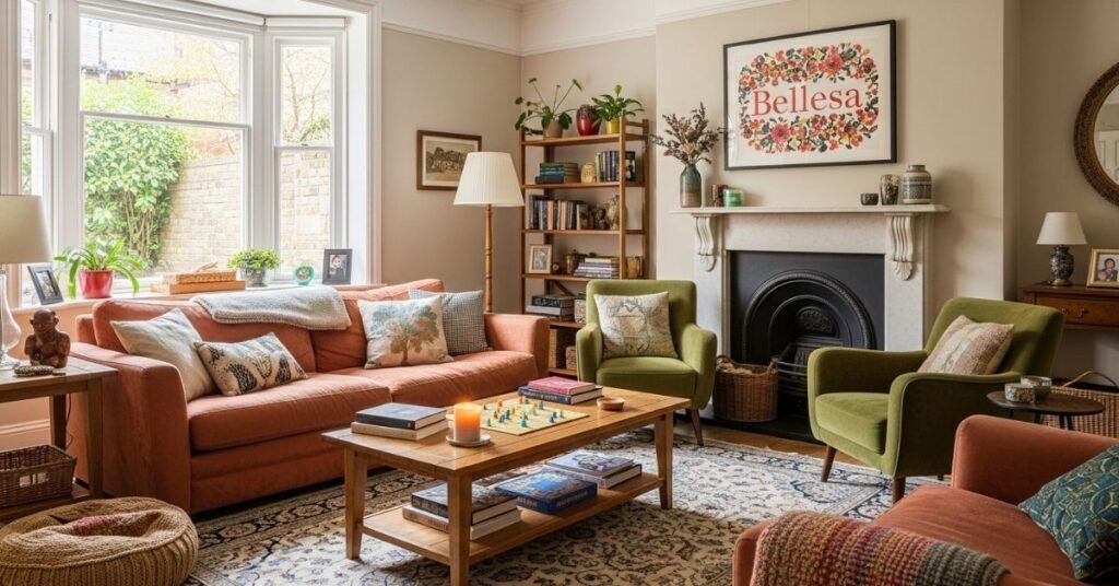 Living Room The Heart of Bellesa House